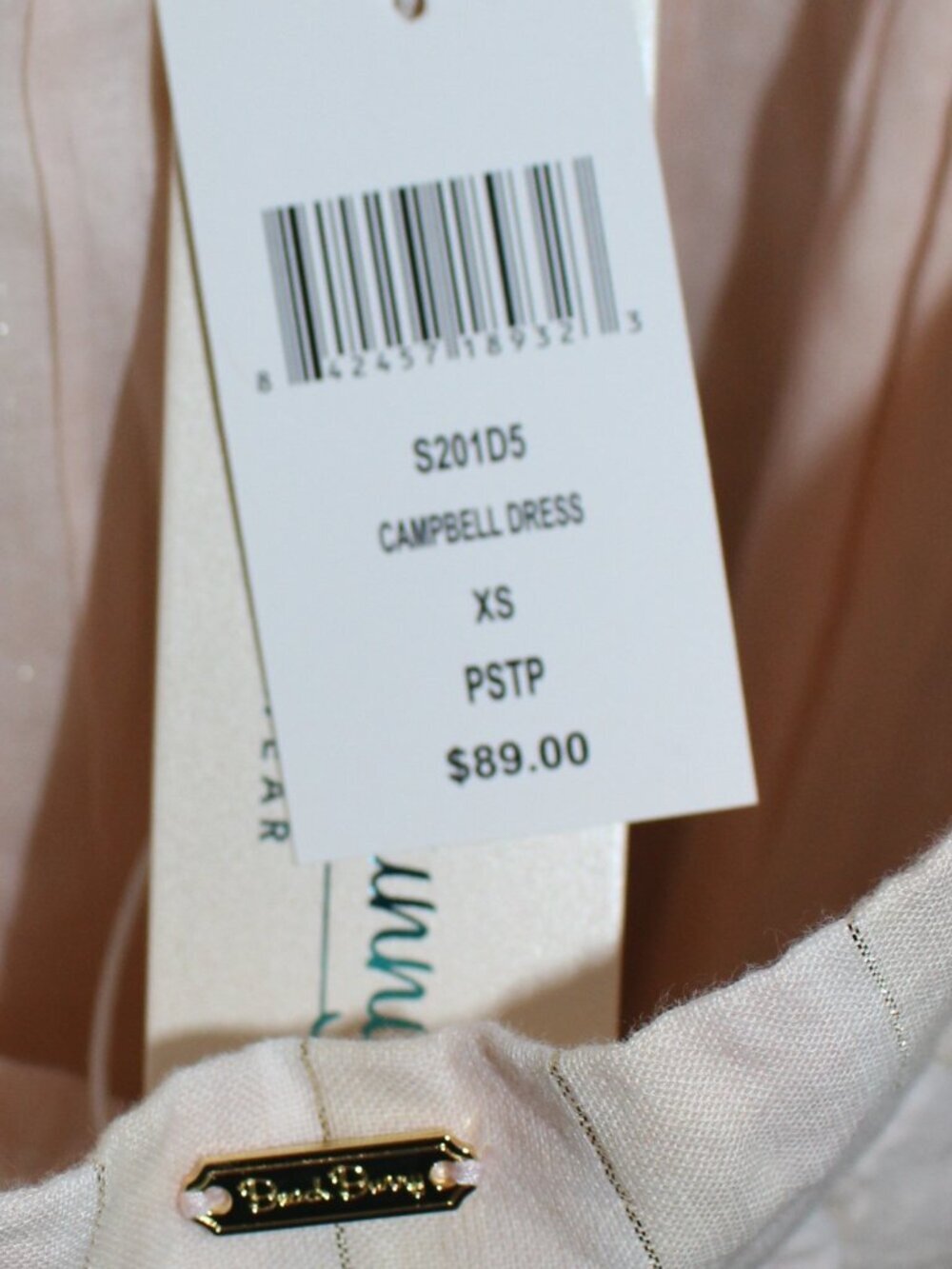 Women's Beach Bunny Wrap Halter Campbell Dress, Size XS - Picture 7 of 7